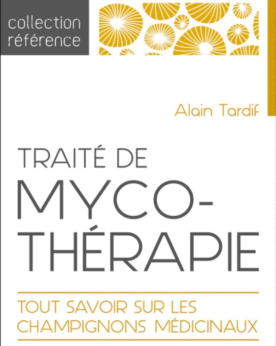 Livre de Alain Tardif sur champignons adaptogènes