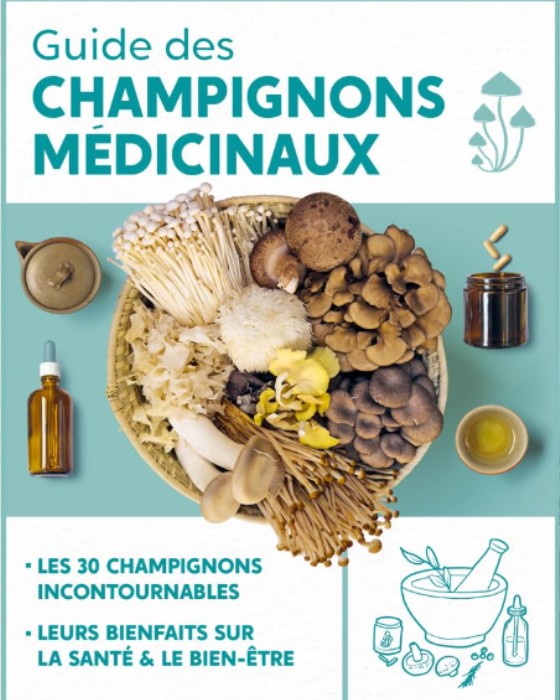 Livre de Guillaume E. Lopez sur champignons adaptogènes