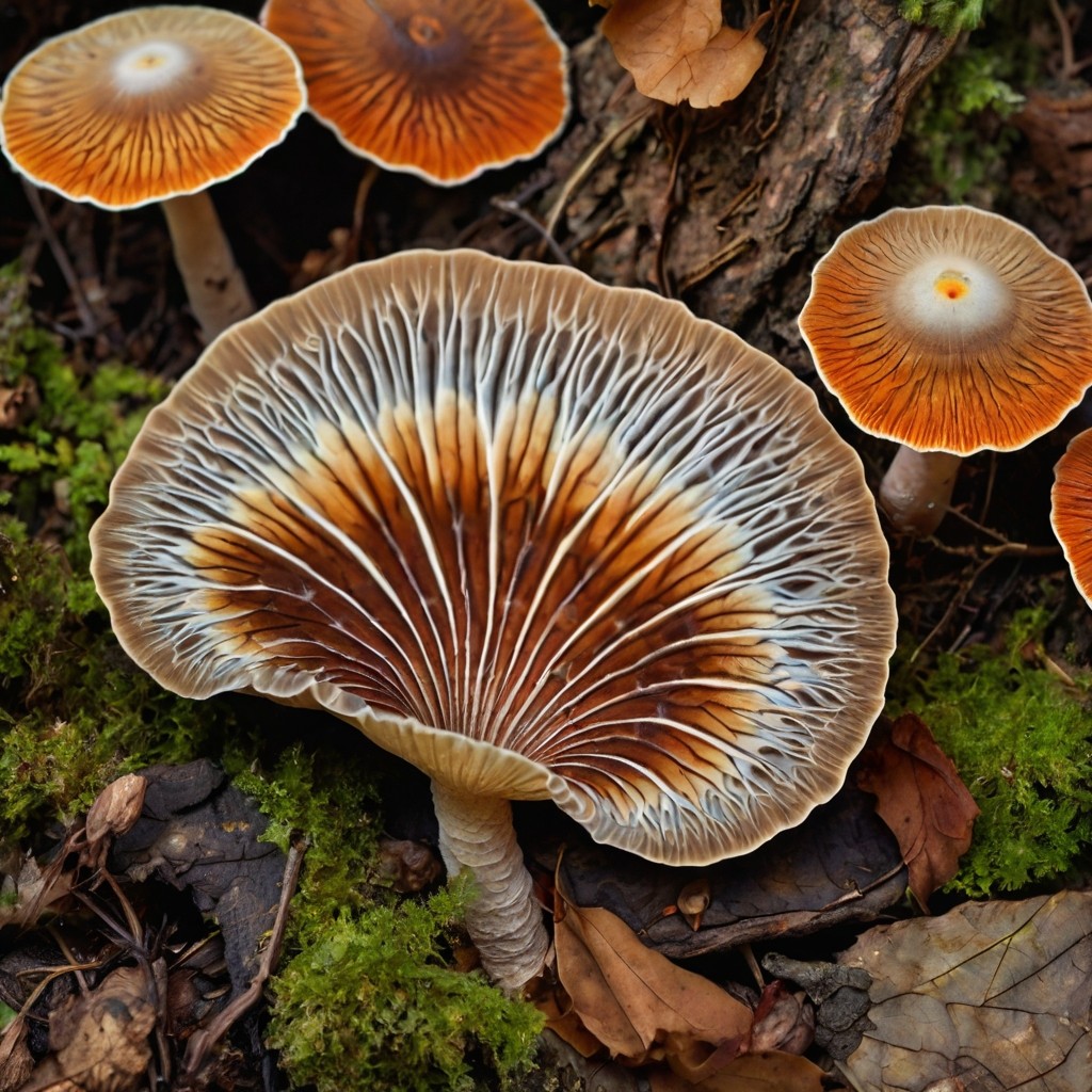 champignons adaptogènes Turkey Tail